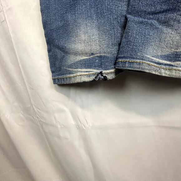 Wallflower Blue Jeans Size 0 bootcut stretch embellished pockets distressed - Picture 11 of 14